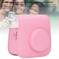 thumbnail image 3 of Instant Camera Protective Case, PU Leather Bag Cover with Removable Adjustable Strap,  Retro Rain Proof Scratch Resistant Protective Camera Case for Mini SE 7 Plus, 3 of 7