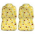 thumbnail image 4 of Haiem Chamomile And Ladybug Printed Car Seat Covers Set of 2, Universal Fit Car Seat Covers,Protective Seat Covers,Comfortable Car Seat Covers, Easy Installation Seat Covers, 4 of 9