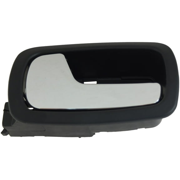 Dorman 88663 Rear Driver Side Interior Door Handle for Specific Chevrolet / Pontiac Models, Chrome Lever; Black Housing