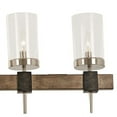 thumbnail image 2 of Minka Lavery Bridlewood 40" Wide Gray and Nickel Kitchen Island Light Pendant, 2 of 2