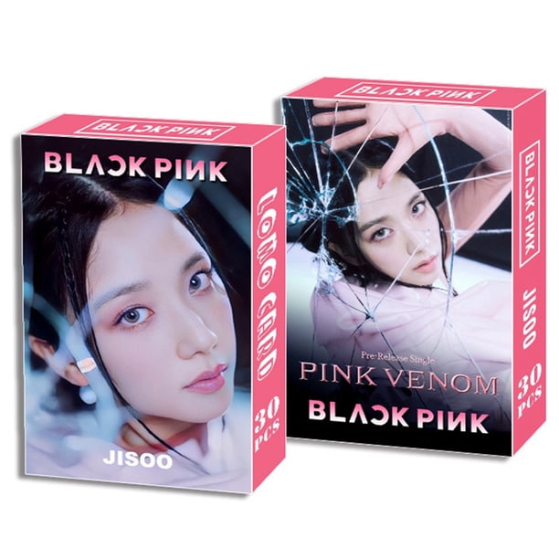 Kpop BLACKPINK Tinta Rosa Nuevo Álbum Venom Periférico Bendición Tarjeta De Felicitación LOMO