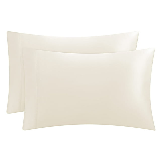 Juego de fundas de almohada Juicy Couture de satén para cabello y piel, tamaño King