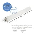 thumbnail image 6 of Delta Children Extra Long Foam Bedrail - Guardrail for Toddlers & Kids with Water-Resistant, Non-Slip & Machine Washable Cover - 1pk, White, 6 of 6