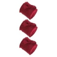 thumbnail image 6 of CTIRCHIU 3-Pack Dark Red Fabric Ribbons for Wedding Invitations, Wrapping, and Handmade Craft Decorations, 6 of 8