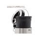 thumbnail image 4 of Bote De Basura Metálico Acero Inoxidable Con Pedal Cocina 12l Belug Gris, 4 of 5