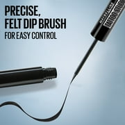 Maybelline Tattoo Studio Dip-Ink Liquid Eyeliner, Black Track, 0.06 fl oz