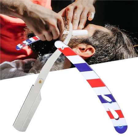 Vintage Classic Barber Straight Edge Straight Razor Razor with Easy ...