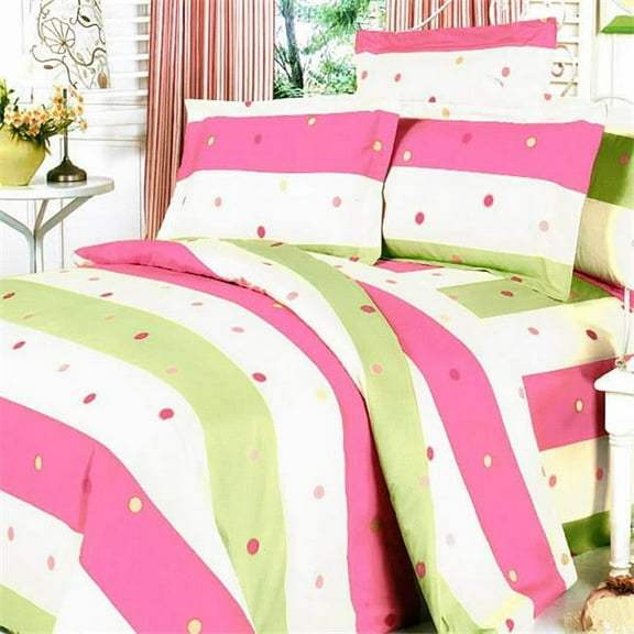 MF01007-QUEEN Colorful Life 7 Piece Queen Mega Duvet Cover Set