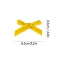thumbnail image 3 of Mini Velvet Glitter Christmas Bow Small Ribbon Bow for DIY Christmas Tree Wreath Gift Bags Wedding Holiday Party Decorations, 3 of 6
