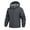 Dark grey, variant on Men's autumn and winter soft shell jacket casual loose outdoor wear jacket jacket cycling