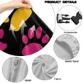 thumbnail image 6 of Xoenoiee Colorful Dog Paw Pattern Gaming Chair Covers Slipcovers, Stretchable Elastic Computer Reclining Gaming Chair Seat Cover with Armrest Cover (No Chairs), 6 of 7