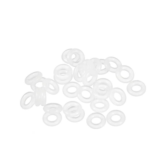 Silicone O-Rings, 3mm Inner Diameter, 7mm OD, 2mm Width Seal Gasket 30pcs