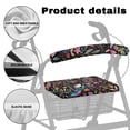 thumbnail image 6 of COEQINE Hummingbird Rollator Seat Cover Universal Rollator Walker Seat and Backrest Covers Walker Seat Set 2 Pack Covers Walker Accessories Easy to Install, 6 of 7