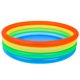 thumbnail image 1 of Alberca Inflable Redonda 4 aros de Colores 150cmx40cm Sunclub 10195, 1 of 4