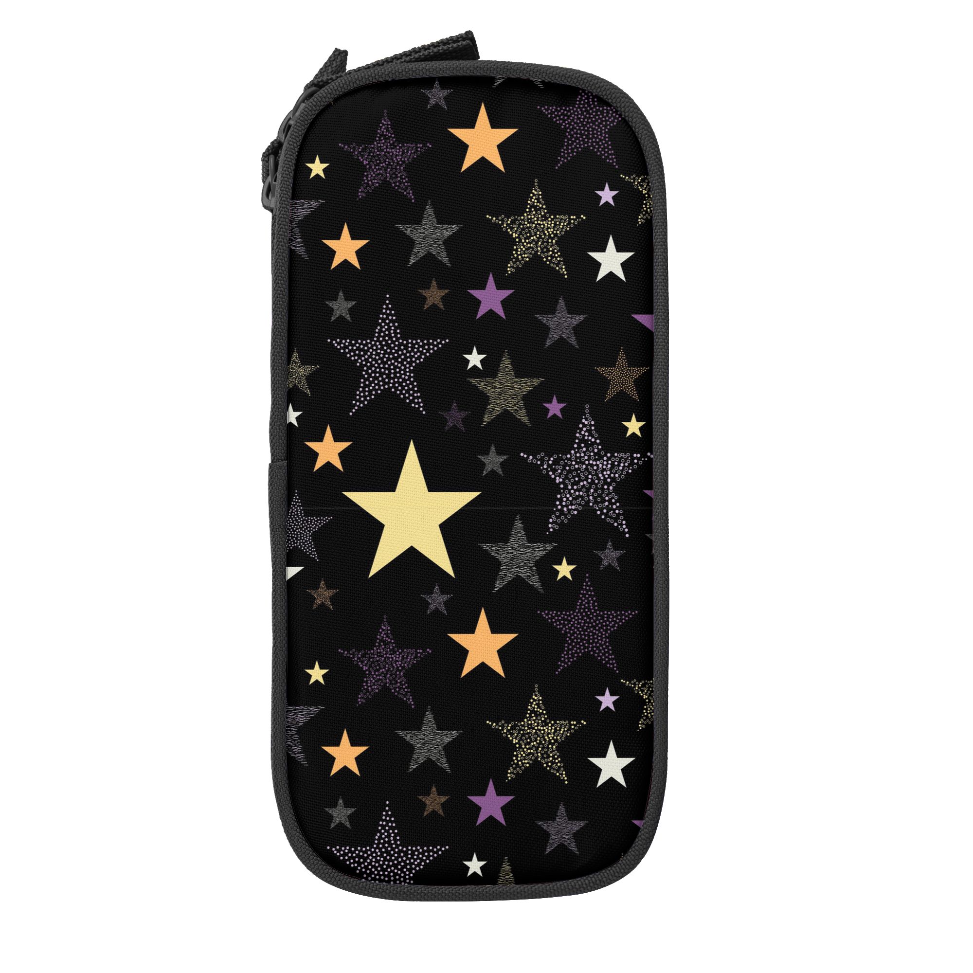 XMXY Large Capacity Pencil Case, Darkness Shines Star Pencil Box