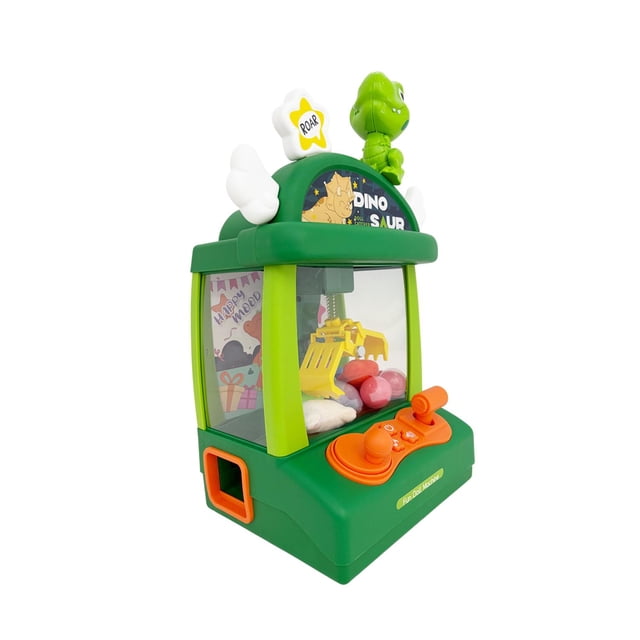 Juguete Mini Maquinita De Dinosaurio Para Niños Con Peluches