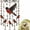 Robin, variant on 12'' Graceful Hummingbird Wind Chime, Wind Chimes for Outside, Outdoor Hanging Acrylic Patio Decor Garden, Rustic Bird Yard Art Gift, Themed Nature Inspired Backyard Ornament(Robin)