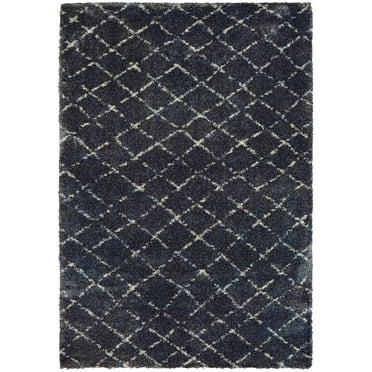 Couristan Bromley Gio Rug, Navy, Gray, Multiple Sizes Available