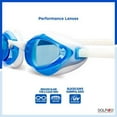 thumbnail image 3 of Accel Youth Swim Goggle - Blue/White, 3 of 6