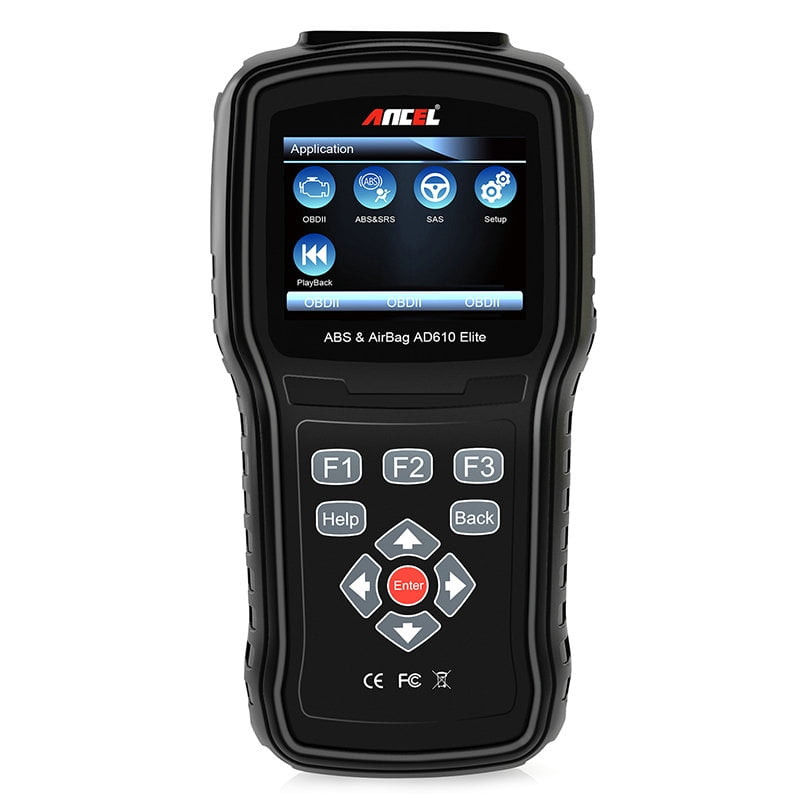 Ancel AD610 Elite OBD2 Scanner ABS Airbag SRS Crash Data Reset Tool SAS
