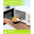 thumbnail image 4 of Meal-Prep-Containers-65 Pack 24 oz Plastic--Storage-Containers-with-, Disposable--Prep-Containers-Microwave-Safe, Meal-Prep-Bowls-, To-Go-Contianers-for-Lunch, 4 of 6