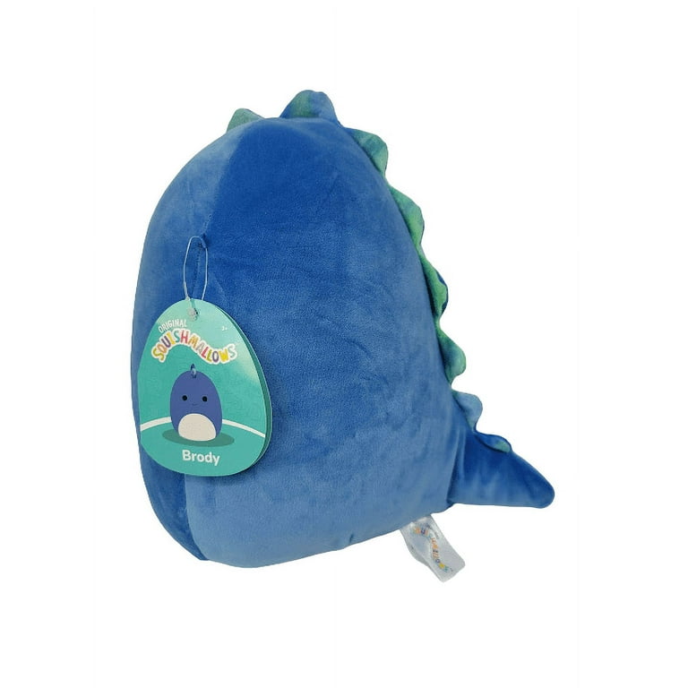 Squishmallows Official Kellytoys Plush 12 Inch Brody the Blue Dinosaur Ultimate Soft Animal Plush Stuffed Toy
