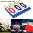 thumbnail image 5 of Flip Sports Scoreboard 3-Digit Sports Scoreboard for Basketball, Badminton, Volleyball, Table Tennis, 5 of 5