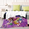 thumbnail image 4 of Sailor Moon anti-pilling, suave, ligera, esponjosa y acogedora de lujo para hogar y cocina – Perfecta para niños y adultos,100X130cm, 4 of 6