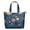 Pioneer Flower Floral-2, variant on Pioneer Flower Floral Print Pattern Travel Tote Bags for Women Carry On,Large Weekender Bags for Women Travel,Multi Functional Duffle Bag for Work,Shopping,Sports