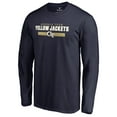 thumbnail image 2 of Men's Navy Georgia Tech Yellow Jackets Team Strong Long Sleeve T-Shirt, 2 of 3