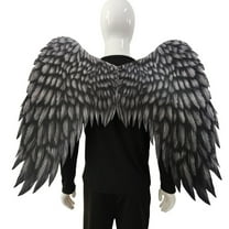 Non-Woven Fabric Angel Wings Suitable for Men and Women Decorative Festive Party Wings Halloween Cosplay Costumes Accessories