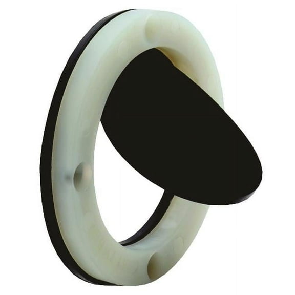 Attwood 3876-3 2.87 in. Scupper Valve - White-