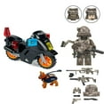 thumbnail image 3 of NWJ Building Blocks Toy - Special Forces SEAL Team Minifigure and Motorcycle Set, Perfect Children's Gift, 3 of 5