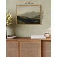 thumbnail image 6 of Drsoum Vintage Mountain Range Wall Art 11x14in Natural Framed Prints Classic Retro Farmhouse Rustic Decorations for Living Room Kitchen, 6 of 6