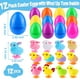 thumbnail image 2 of Huevos de Pascua gigantes rellenos con muñecos de peluche Wind Up Toys, 2 of 6