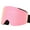 Black frame pink tab, variant on Magnetic Ski Goggles UV Protections Snowboard Goggles Anti-fog Double Layers Ski Goggles Outdoor Sport Snow Googles