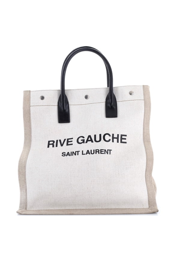 Pre-Owned Rive Gauche Shopper Tote Canvas Tall By Rebag