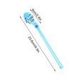 thumbnail image 3 of Weloille 10Pcs Long Handle Spoon 9.3in Coffee Stirring Spoons Reusable Cute Plastic Spoons Mixing Iced Tea Spoons for Ice Cream Sundae Latte Chocolate Cocktail, Dishwasher Safe, 3 of 6