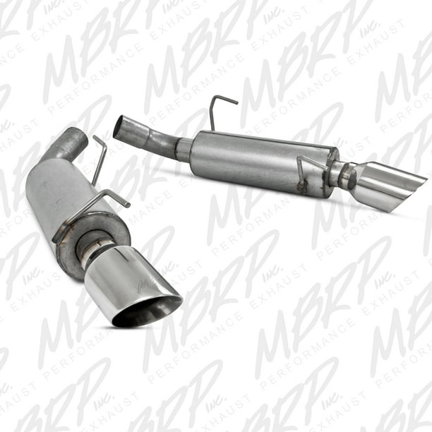 MBRP 0510 Ford Mustang GT 5.0/Shelby GT500 Dual Mufflers Axle Back