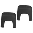 thumbnail image 2 of Miangastore 2pcs Foot Stool Plastic Step Stool Bathroom Stepping Foot Stool Toilet Step Stool, 2 of 8