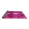 thumbnail image 2 of Ahgly Company Indoor Round Abstract Pink Modern Area Rugs, 8' Round, 2 of 4