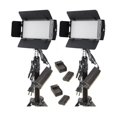 thumbnail image 2 of Photon Metal Bi-Color On-Camera LED 2-Light Kit with 2 Light Stands, 4 BP18W Batteries, 4 BC18W Chargers, 2 AC Power Adapters, 2 of 9