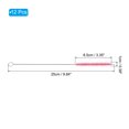 thumbnail image 2 of Unique Bargains 10'x3/8' Drinking Straw Cleaning Brush Reusable Pipe Tube Cleaner Brush Pink 12Pcs, 2 of 6