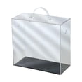 thumbnail image 1 of Caja de flores de acrílico transparente Strade Fareast Limited impermeable reutilizable 35x17x30cm, 1 of 8