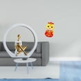 thumbnail image 2 of Figura abstracta de niña de granja y estatua de serpiente de año Nuevo chino, fusión para dormitorio, estantería, mesa, centro de mesa, escultura artí, 2 of 8