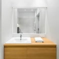 thumbnail image 4 of Flexible Molding Trim Paintable Frame Border 3D Wall Molding Trim Twisted-Shaped Decorative Strip Self-Adhesive Wall Edge Trim for Home Cabinet Door Mirror Frame Decor,White,6.56 ft,Topboutique, 4 of 9