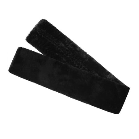 harayaa Girth Cover Fleece Sleeve Saddle Protector Soft Padded Faux Fleece Chafe Prevention for Horses During Training and Daily Rides