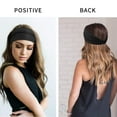 thumbnail image 3 of 6Pcs Wide Headbands for Women Knotted No Slip Head Bands Soft Turban Headband Hair Accessories Boho African Head Wraps for Women Yoga Workout, 3 of 7