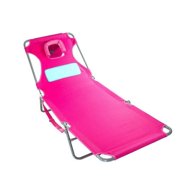 Ostrich Comfort Lounger Face Down Sunbathing Chaise Lounge Beach