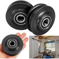 thumbnail image 4 of nipocaio Sliding Door Wheel, Sliding Barn Door Wheel, Closet Hardware Roller Cabinet Window Pulley Use 2pcs, 4 of 5